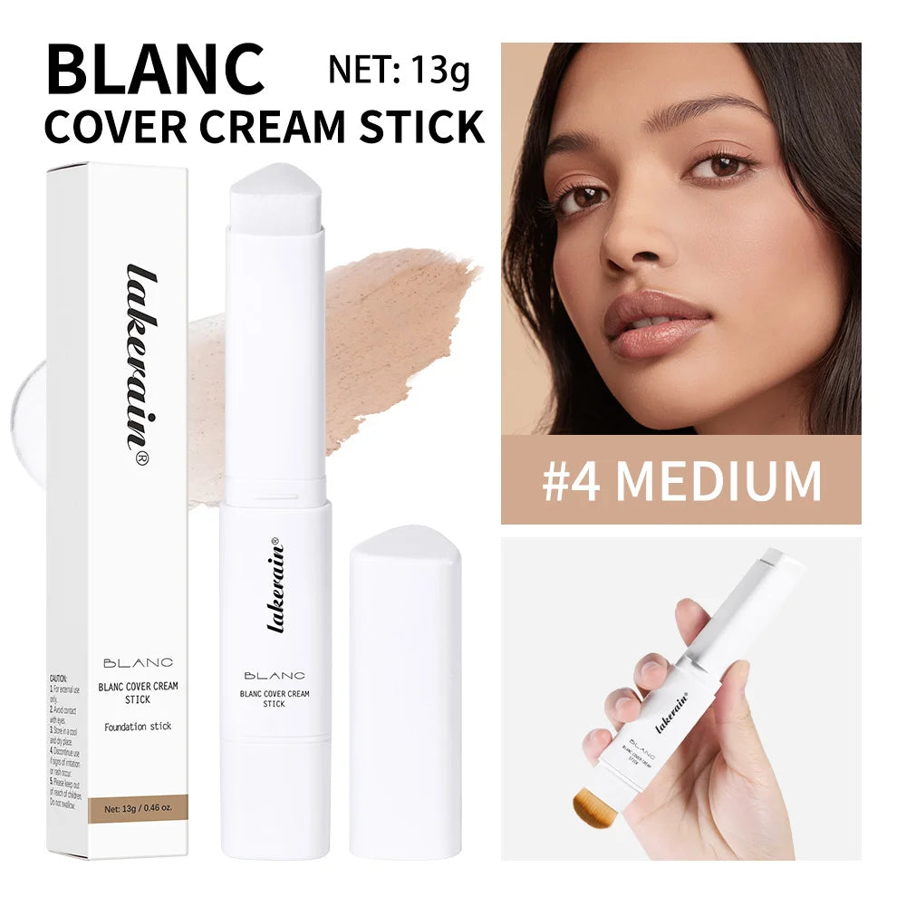 Full Coverage Foundation Cream Stick with Blending Brush - 22