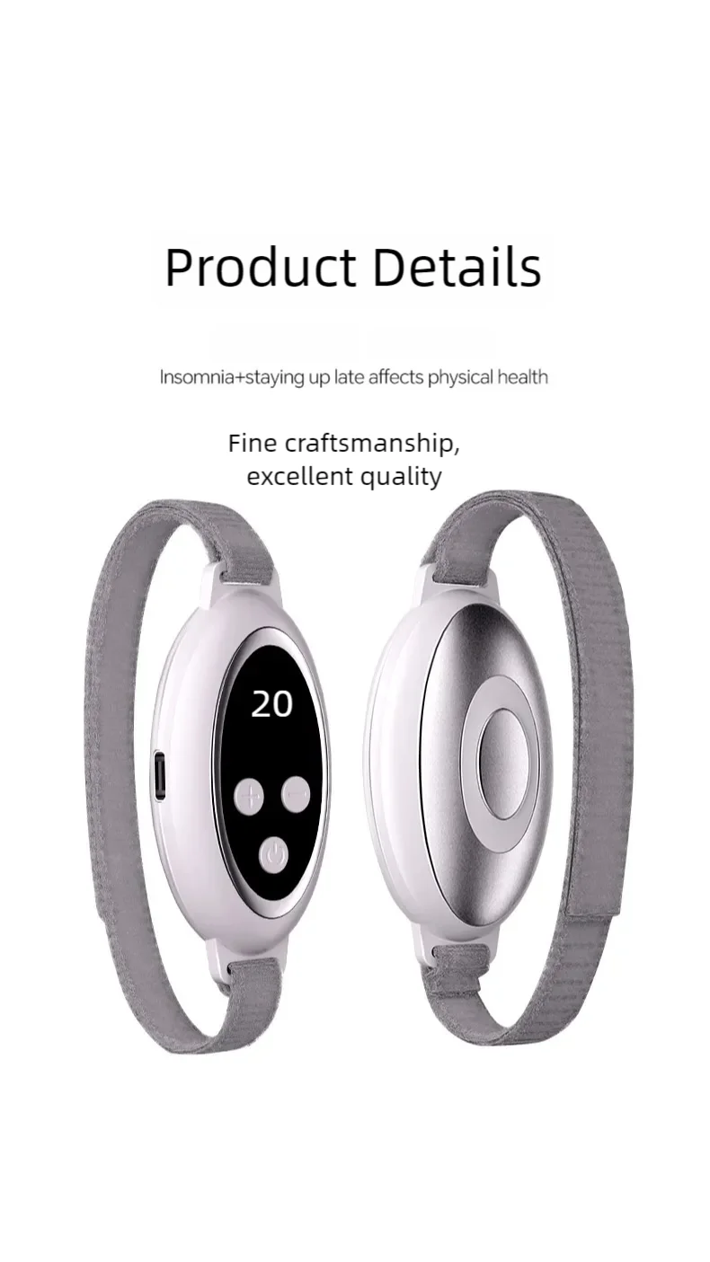 Portable Microcurrent Sleep Aid Device for Anxiety and Insomnia