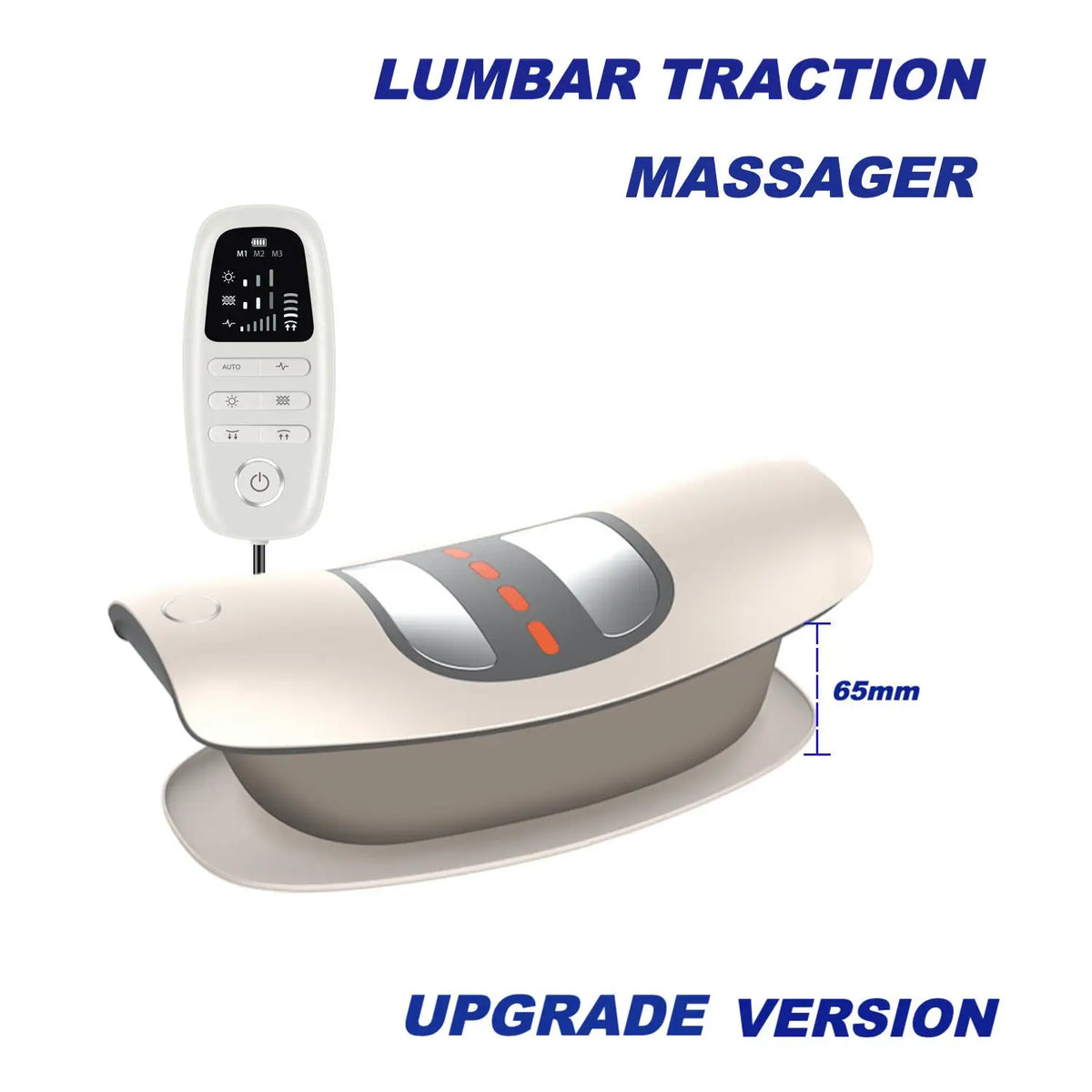Electric Lumbar Traction Device for Lower Back Pain Relief