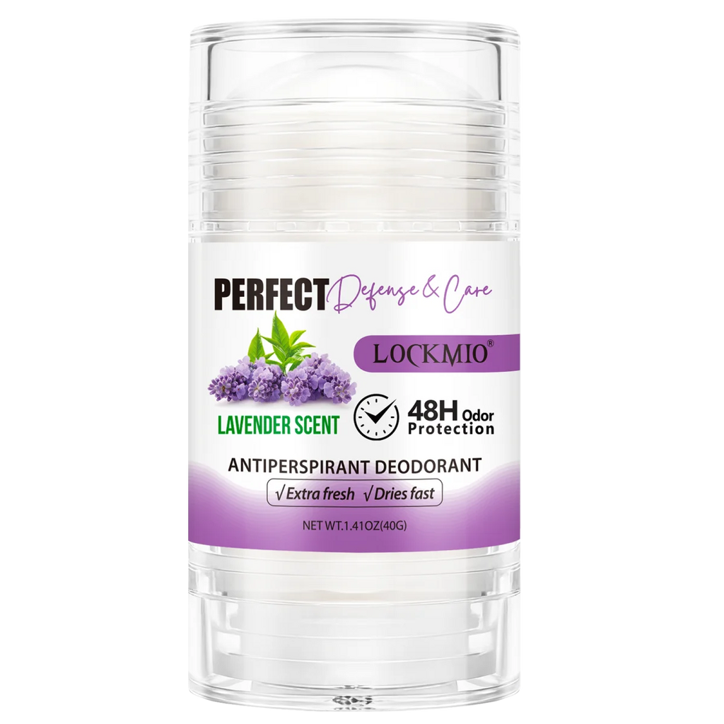 Lockmio Antiperspirant Deodorant Stick Floral Scent 48H Odor Protection