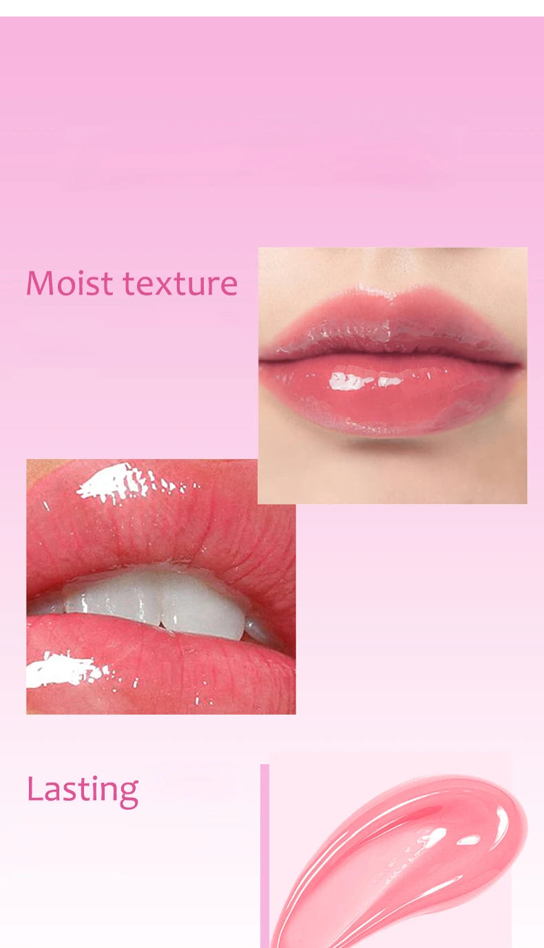 Peiien Plumping Lip Oil Set Glossy Hydrating Lip Gloss for Dry Lips