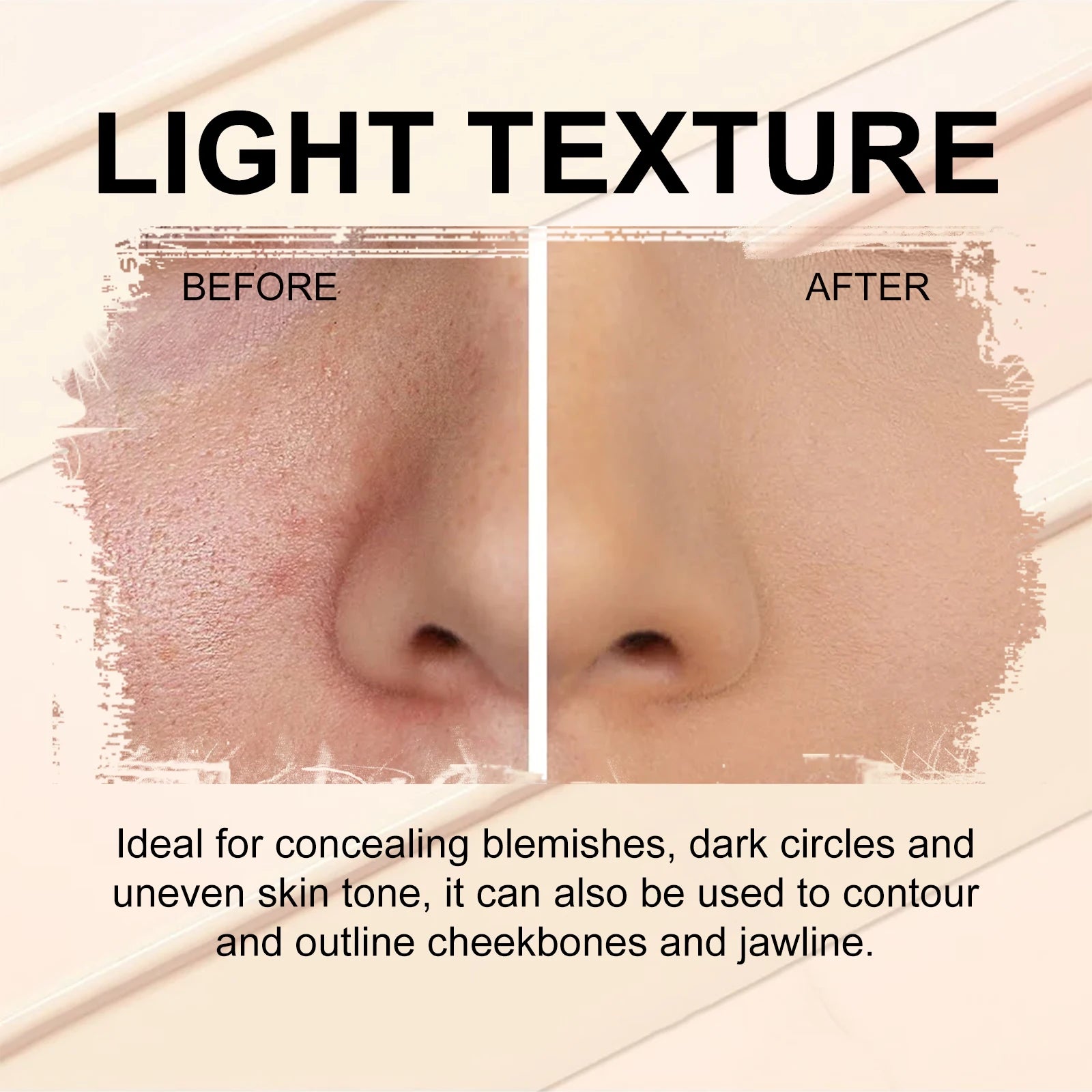 3-Color Cream Concealer Palette for Flawless Coverage - 11
