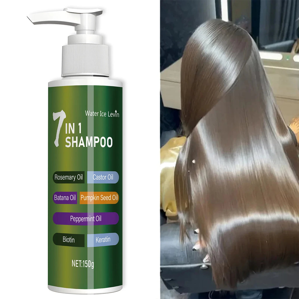 7-in-1 Rosemary Batana and Castor Oil Hair Shampoo 150g
