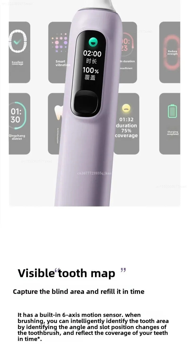 Mijia Sonic Electric Toothbrush Pro Intelligent Rechargeable Toothbrush - 12