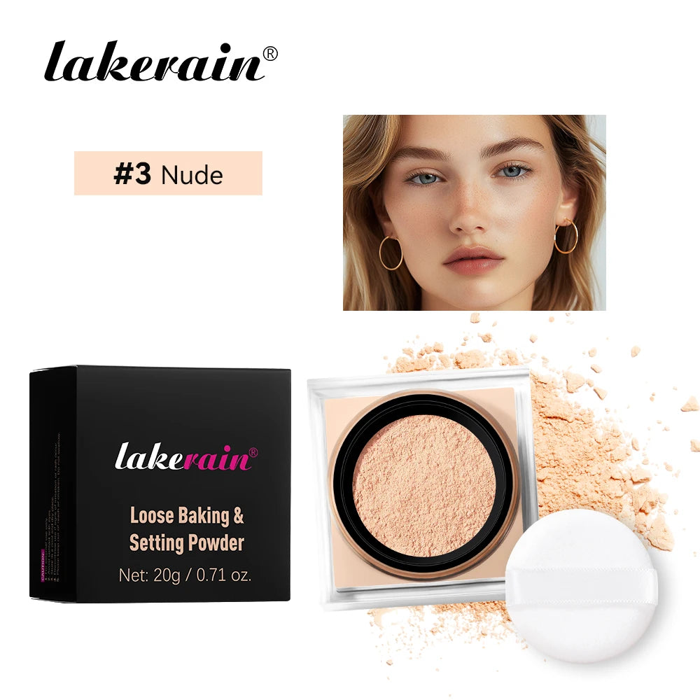 Matte Setting Powder for Smooth Flawless Makeup Finish - 20