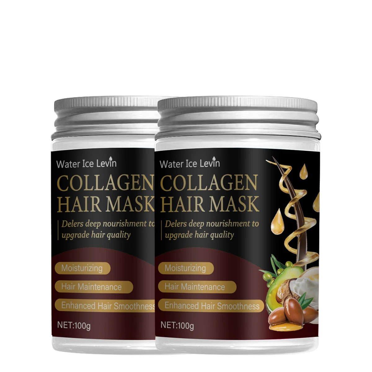 Collagen Hair Mask with Argan and Coconut Oil 100g