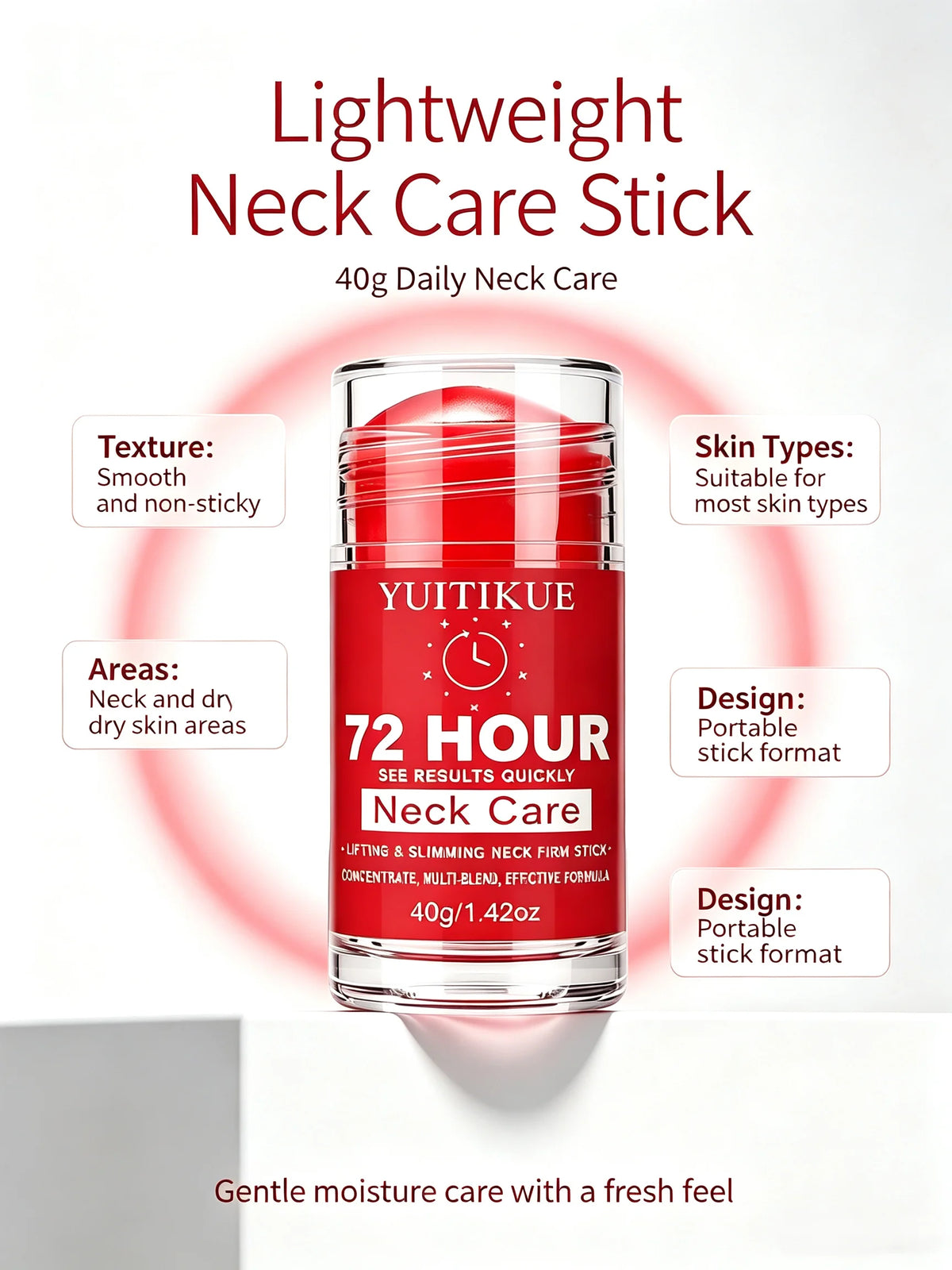 72 Hour Neck Firming Stick Anti Wrinkle Lifting and Slimming Balm