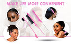75g Solid Hair Wax Stick with 3 Piece Styling Comb Set