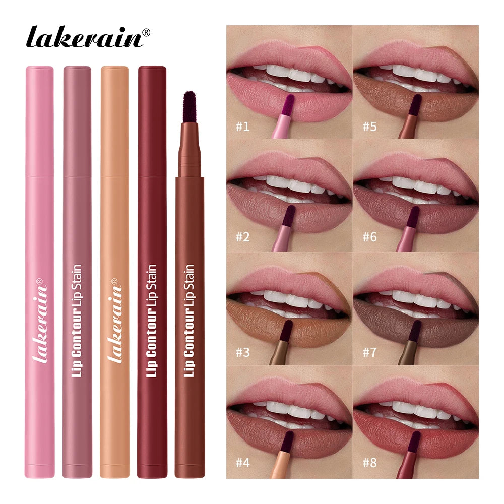Dual-Sided Long-Lasting Lip Contour Stain and Liner - 1
