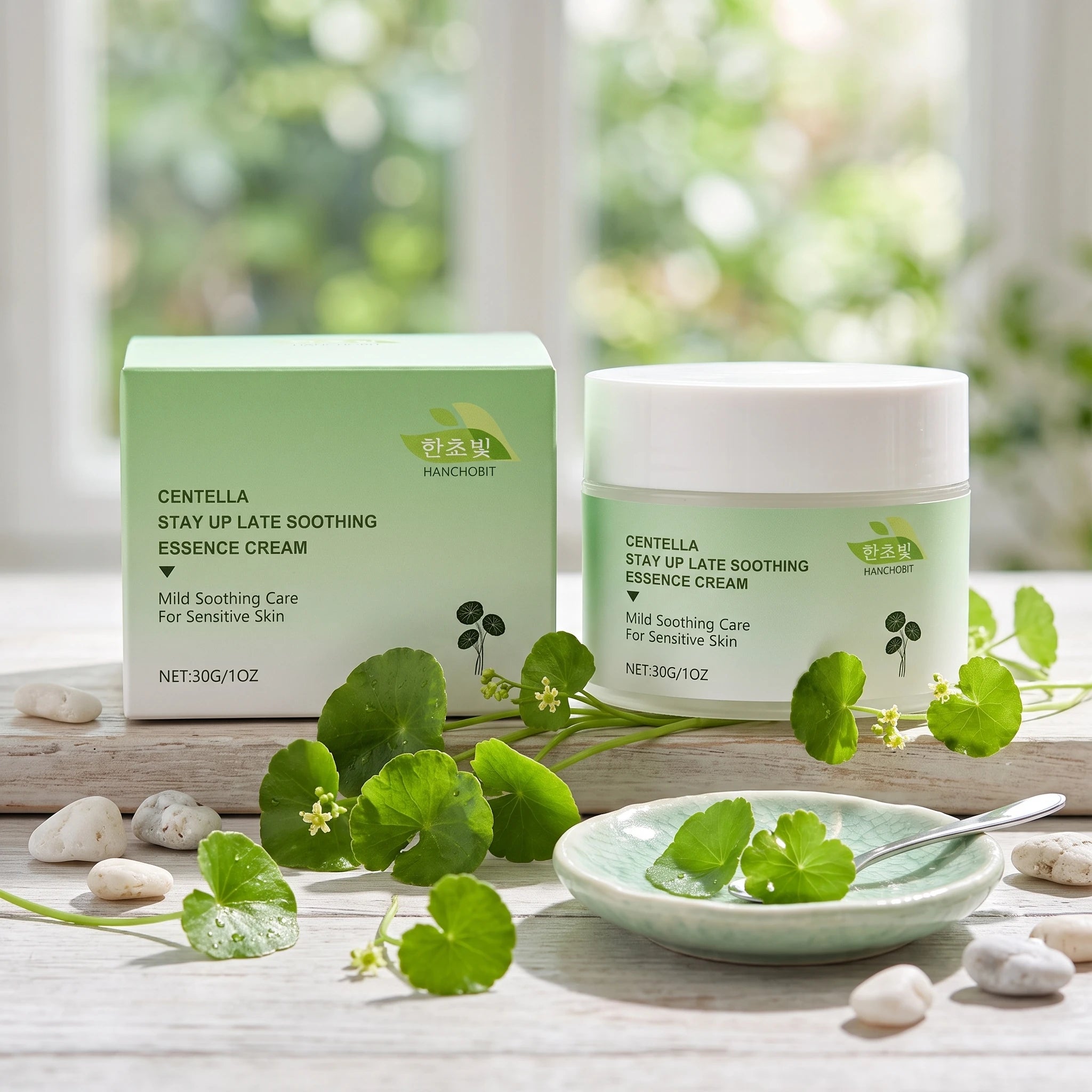 Centella Asiatica Soothing Cream for Sensitive Skin Redness Relief - 2