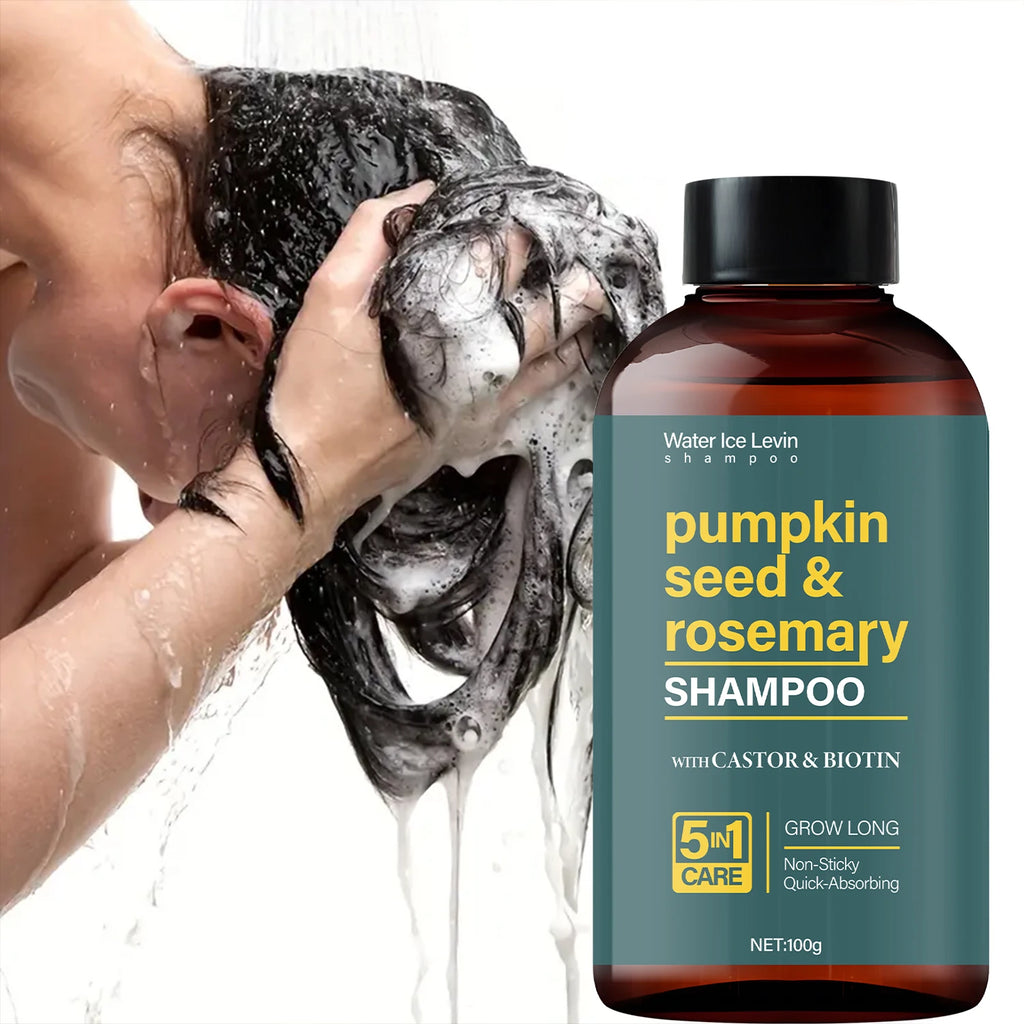 Pumpkin Seed and Rosemary Hair Growth Shampoo with Biotin 100g