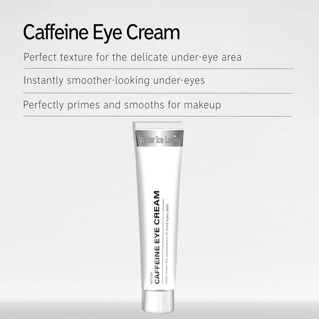 Caffeine Eye Cream for Dark Circles Puffiness and Tired Eyes