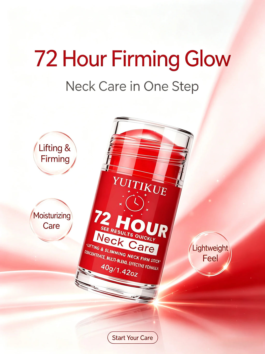 72 Hour Neck Firming Stick Anti Wrinkle Lifting and Slimming Balm