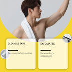 Exfoliating Bath Sponge for Daily Body Cleansing and Skin Refreshing