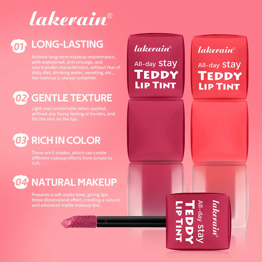 Long-Lasting Waterproof Matte Lip Tint - 5