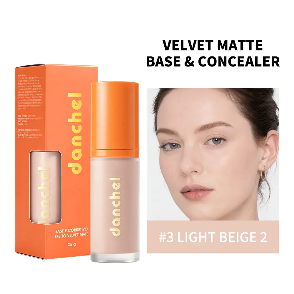 2-in-1 Velvet Matte Liquid Foundation and Concealer
