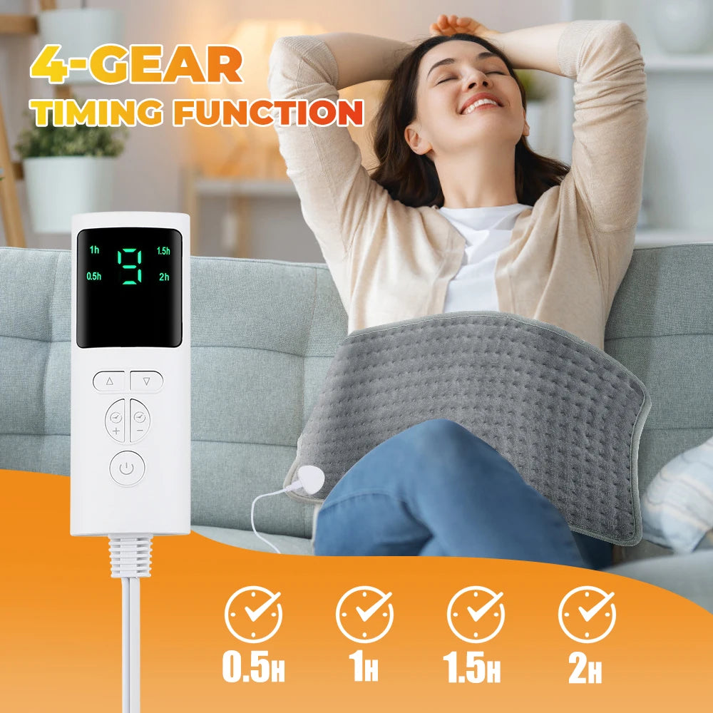 Electric Heating Pad for Body Pain Relief and Winter Warmth - 11