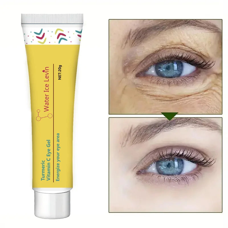 Turmeric Vitamin C Eye Cream Dark Circle Remover and Firming Serum