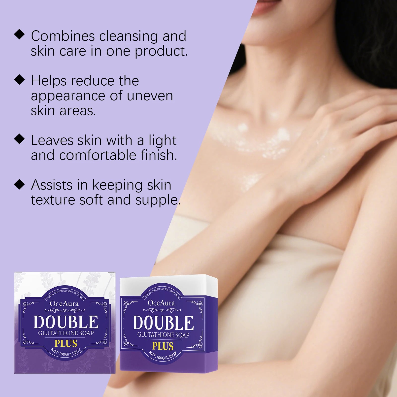 Lavender Brightening Cleansing Soap Bar - 11