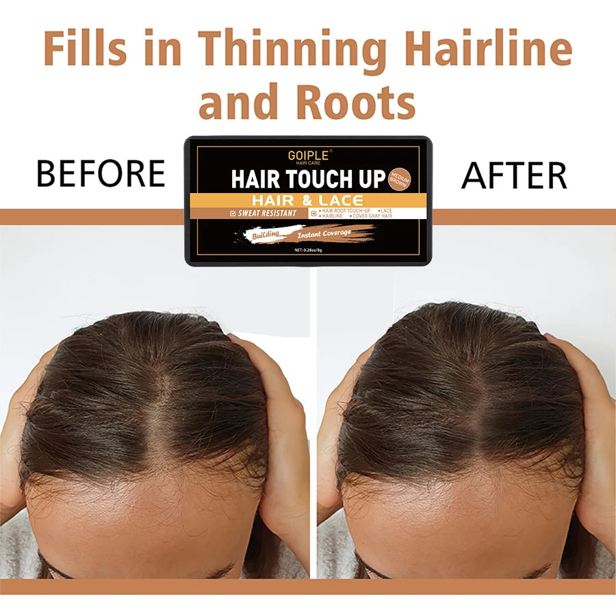 Goiple Hairline Powder Hair Root Touch Up and Eyebrow Concealer