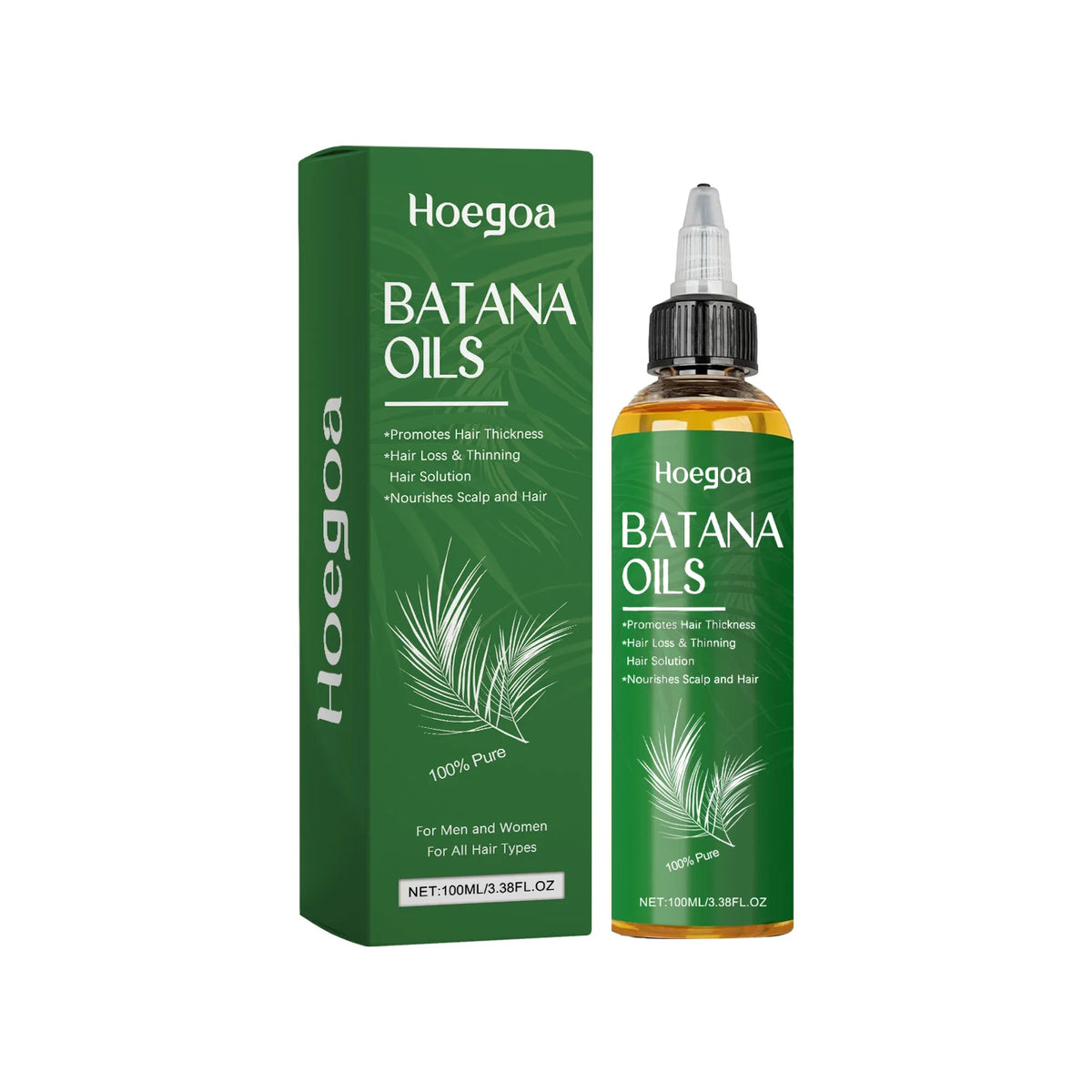 Pure Batana Oil for Hair Growth and Scalp Nourishment