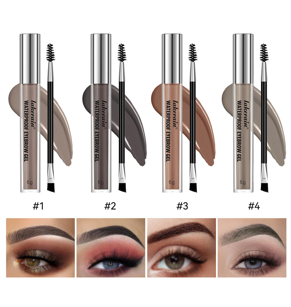 Long-Lasting Waterproof Eyebrow Tint Gel Set