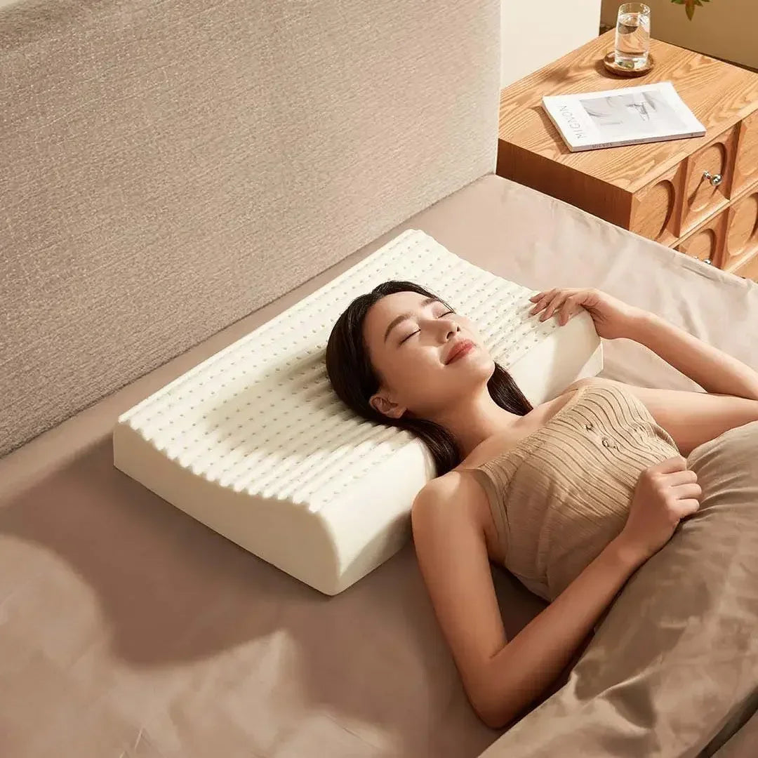 Mijia Natural Latex Pillow Pro Orthopedic Neck Support Sleep Bedding - 3