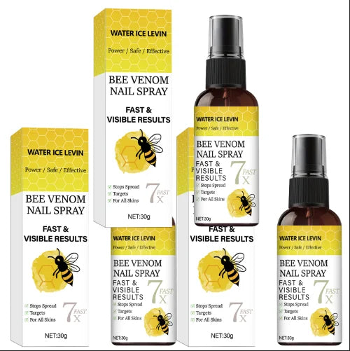 Bee Venom Nail Repair Spray Fast Acting Nail Care Solution - 7