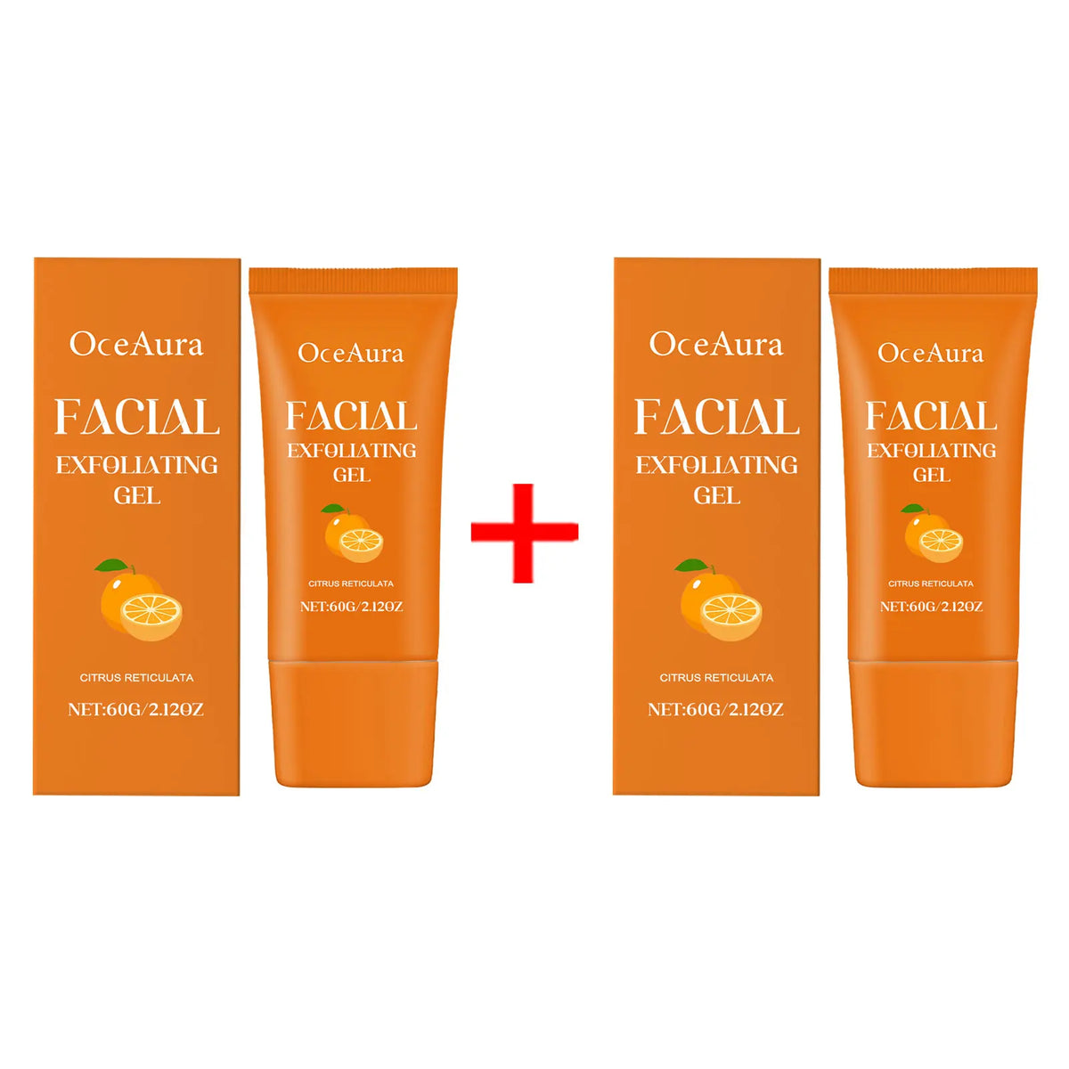 Brightening Orange Facial Exfoliating Gel
