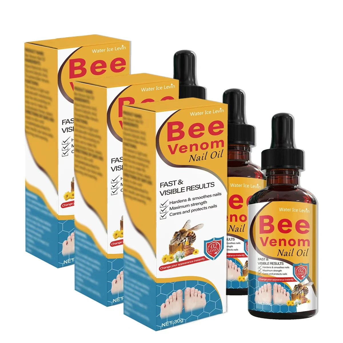 Bee Venom Nail Oil Repair Serum for Stronger Smoother Nails