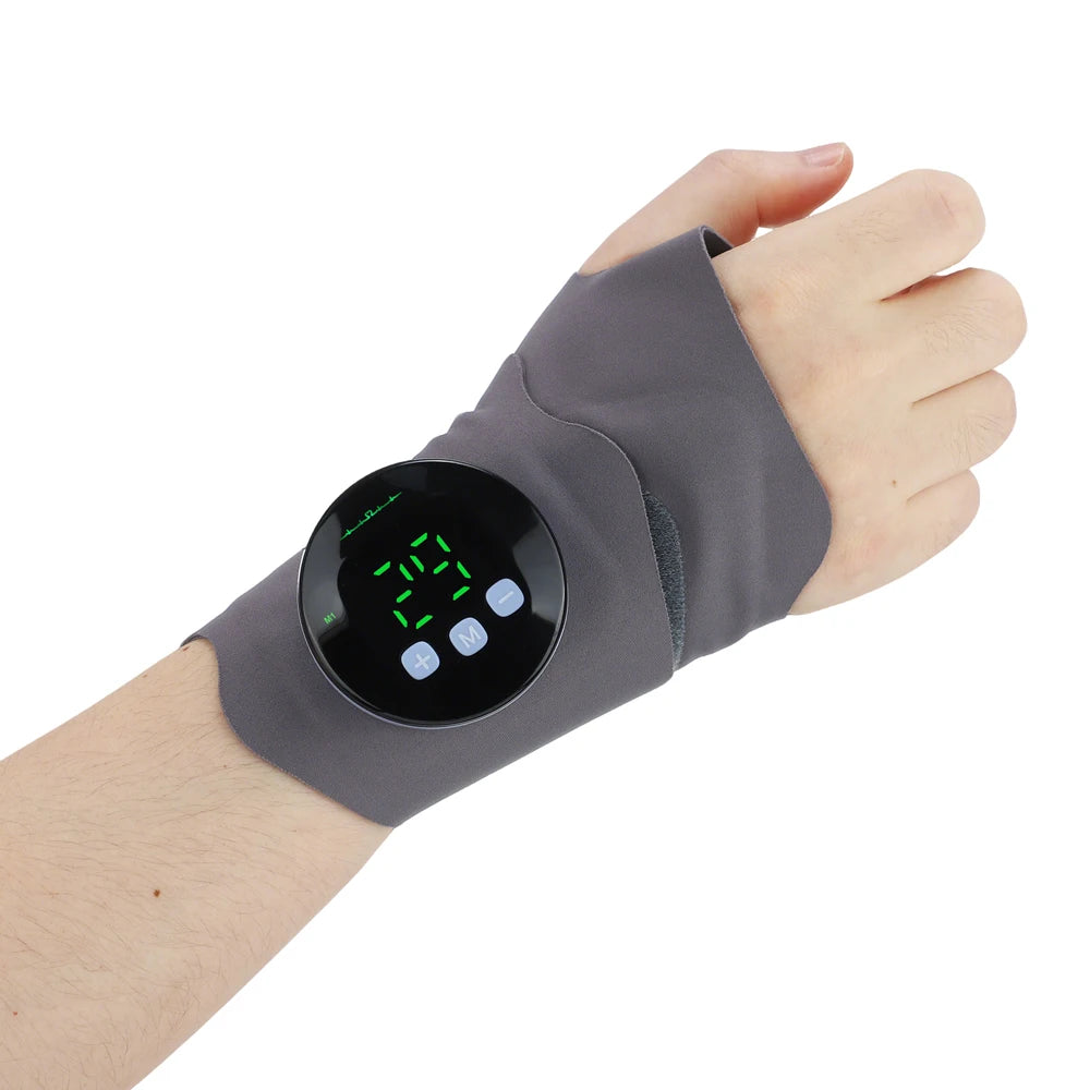Microcurrent Wrist Massager for Pain Relief and Relaxation