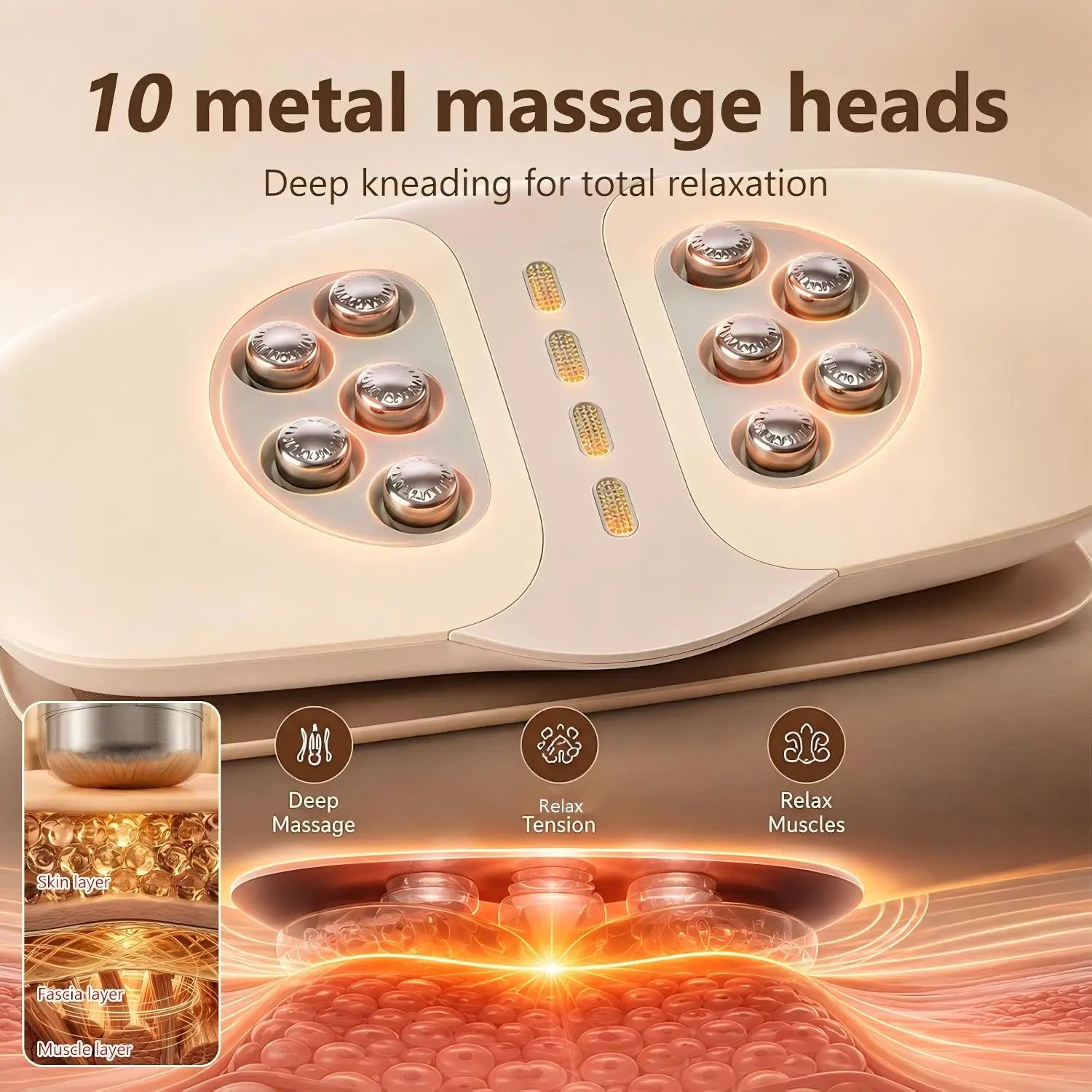Electric Lumbar Traction and Back Massage Stretcher - 4