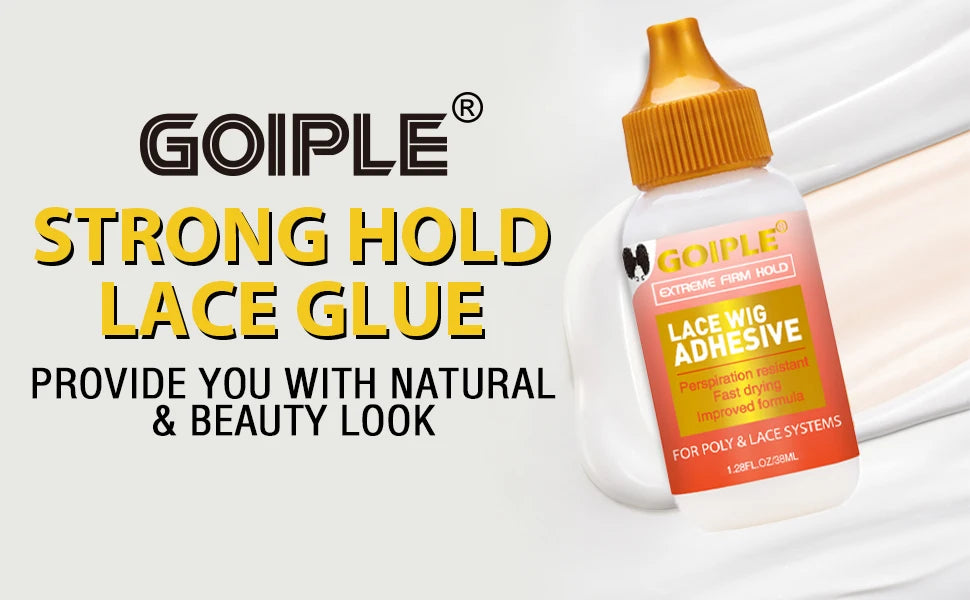 Goiple 4 Piece Wig Adhesive Kit Lace Melting Spray and Glue Remover