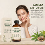 Cold Pressed Castor Oil for Skin Hydration and Massage
