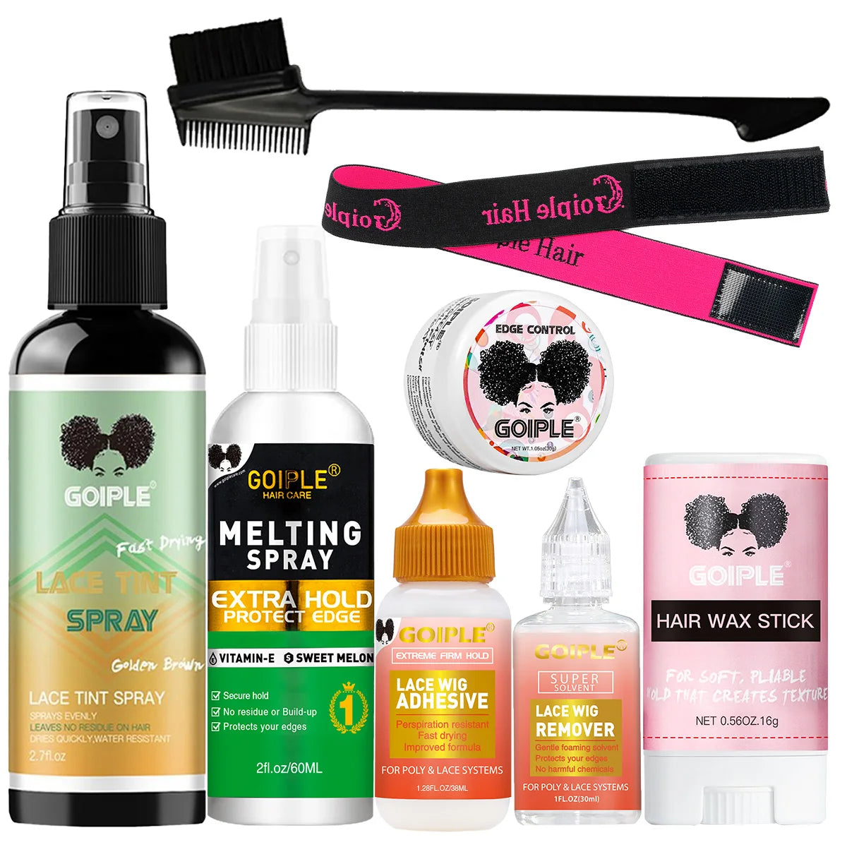 Goiple Lace Wig Tint and Adhesive Styling Kit for Flawless Installs - 41