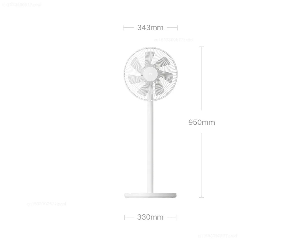Mijia 1X Smart Standing Fan DC Frequency Conversion Electric Floor Fan