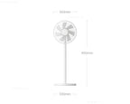 Mijia 1X Smart Standing Fan DC Frequency Conversion Electric Floor Fan