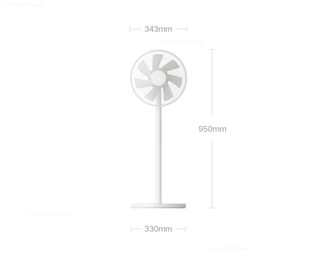 Mijia 1X Smart Standing Fan DC Frequency Conversion Electric Floor Fan
