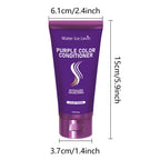Purple Hair Mask Toner Neutralize Yellow Tones Deep Conditioning Repair