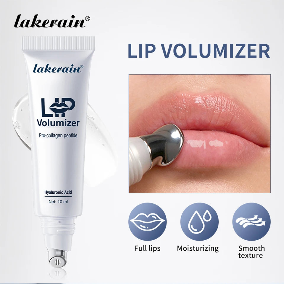 Hyaluronic Acid Hydrating Lip Volumizer for Plumper Lips