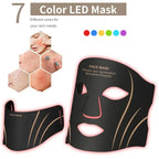 7-Color LED Face and Neck Rejuvenation Light Therapy Mask
