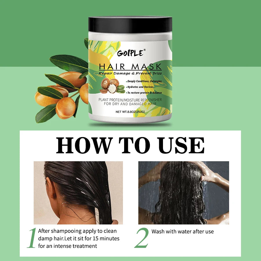 8.8 oz Deep Moisturizing Hair Mask for Dry and Damaged Hair