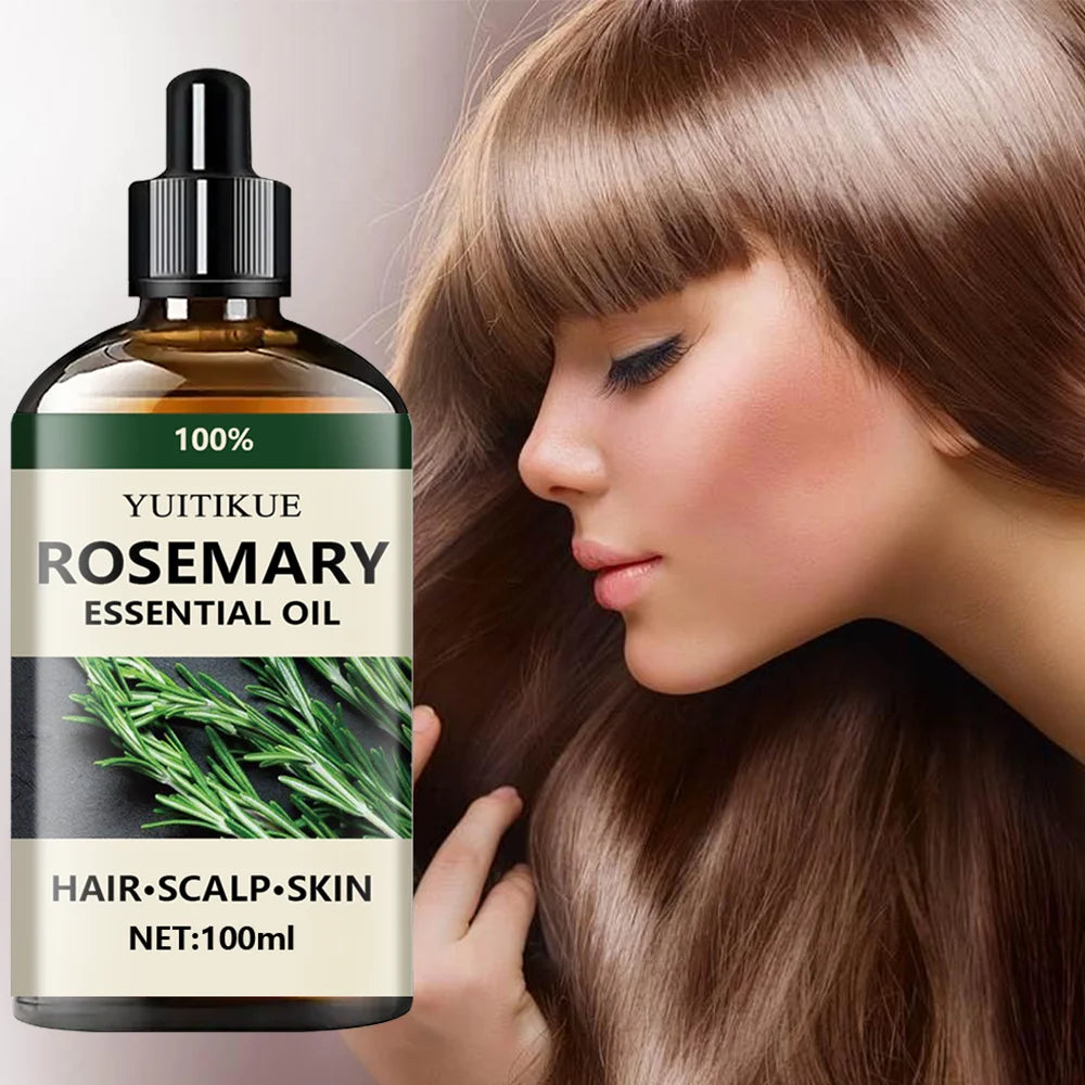 Rosemary Essential Oil 100ml for Hair Scalp and Skin Care - 9
