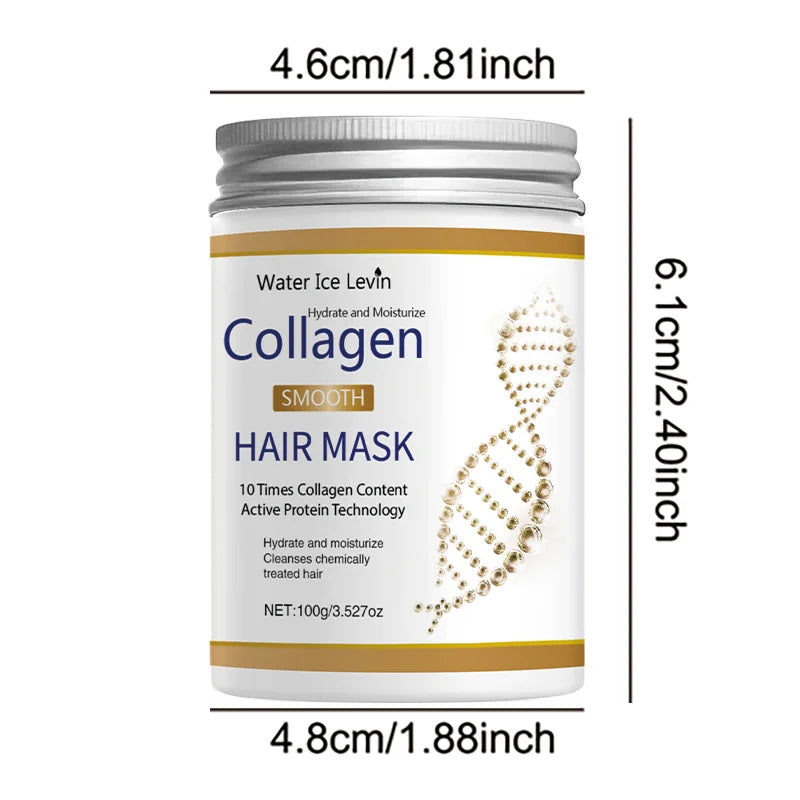 Collagen Keratin Hair Mask Deep Conditioning Treatment 100g