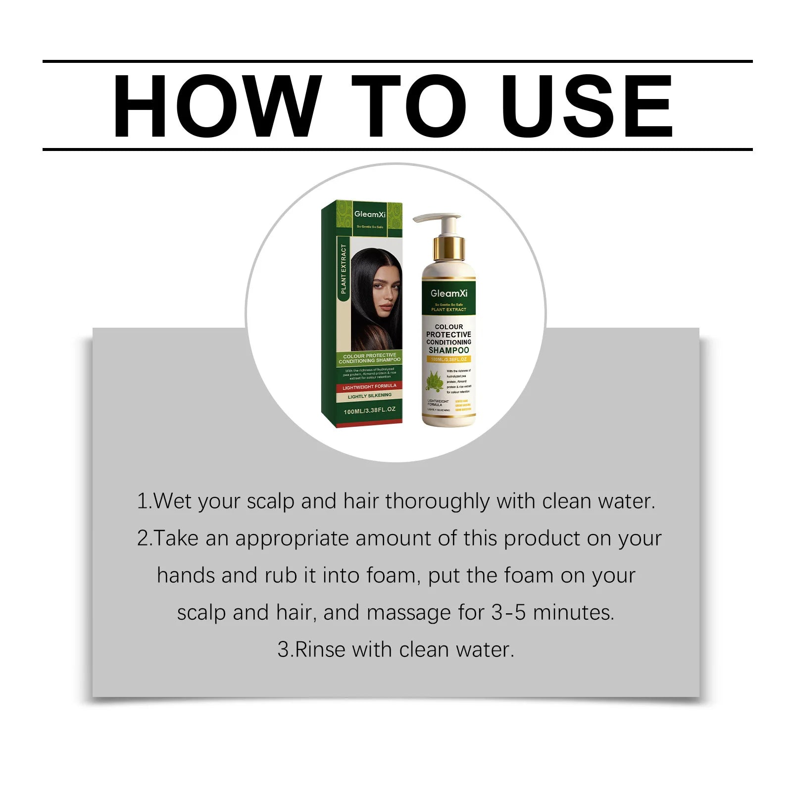 Color Protective Conditioning Shampoo for Dyed Hair 100ml