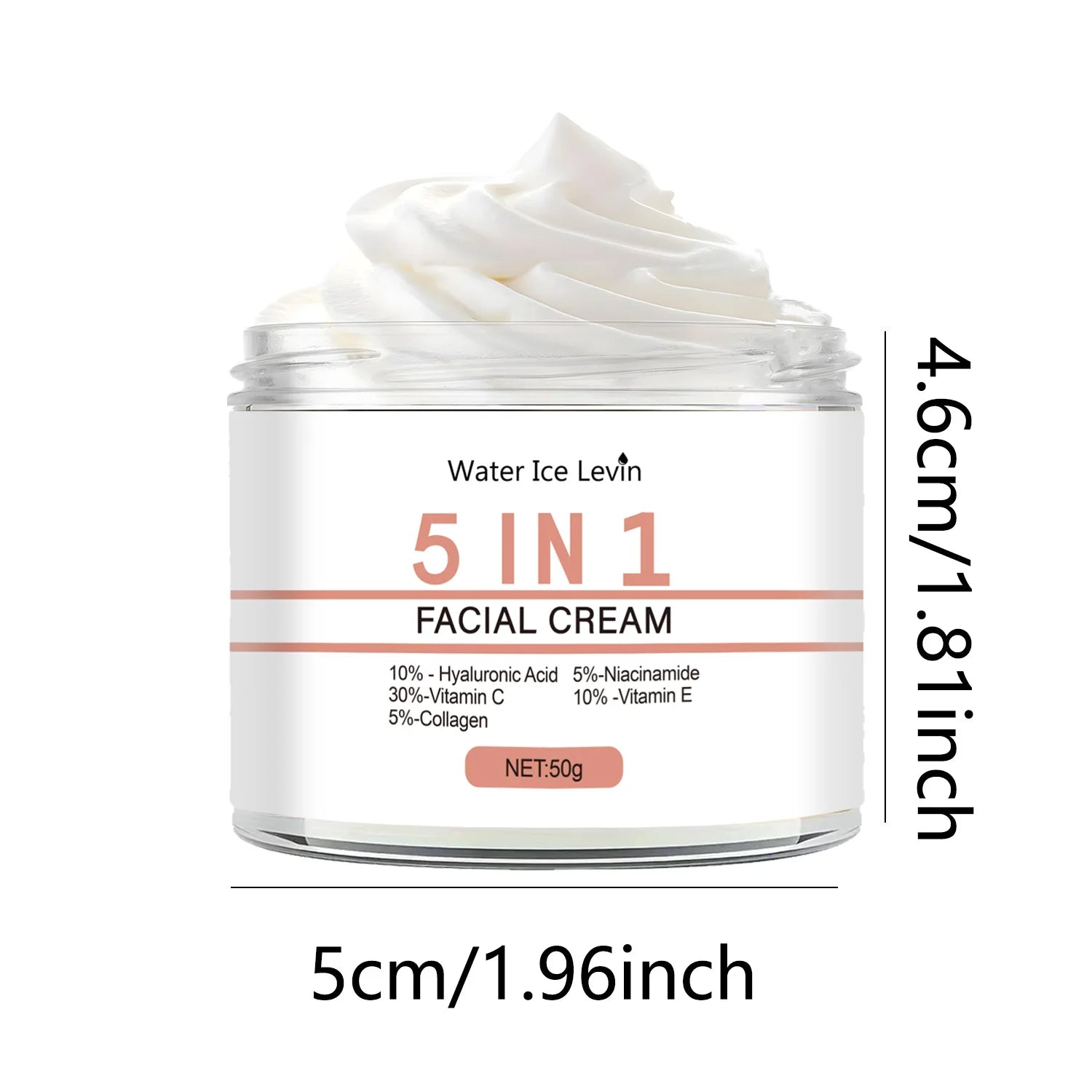 5-in-1 Facial Nourishing Cream Anti-Aging Face Serum and Moisturizer - 6