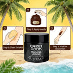 YUITIKUE Rapid Dark Tanning Lotion Bronzer and Tattoo Color Protector