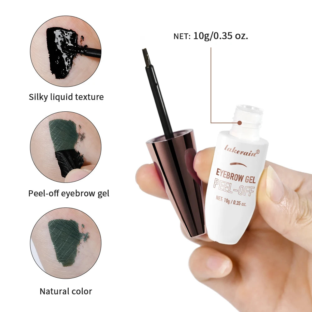 Waterproof Peel-Off Eyebrow Tint Gel for Long-Lasting Brows - 5