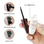 Waterproof Peel-Off Eyebrow Tint Gel for Long-Lasting Brows