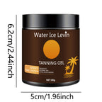 Water Ice Levin Natural Tanning Gel Traceless Bronzer for Body 80g